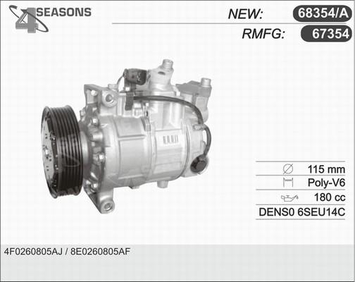 AHE 68354/A - Kompressor, Klimaanlage alexcarstop-ersatzteile.com