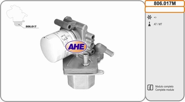 AHE 806.017M - Ölkühler, Motoröl alexcarstop-ersatzteile.com