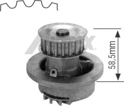 Airtex 1164 - Wasserpumpe alexcarstop-ersatzteile.com