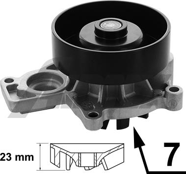 Airtex 2081 - Wasserpumpe alexcarstop-ersatzteile.com