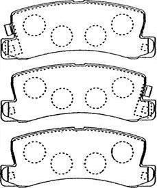 Magneti Marelli 363700200393 - Bremsbelagsatz, Scheibenbremse alexcarstop-ersatzteile.com