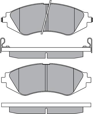 Aisin ASN-2078 - Bremsbelagsatz, Scheibenbremse alexcarstop-ersatzteile.com