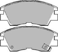 Aisin ASN-2310 - Bremsbelagsatz, Scheibenbremse alexcarstop-ersatzteile.com