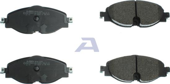 AISIN BPVW-1028 - Bremsbelagsatz, Scheibenbremse alexcarstop-ersatzteile.com