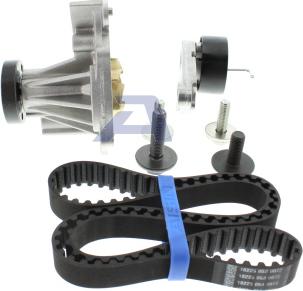 AISIN TKV-911 - Wasserpumpe + Zahnriemensatz alexcarstop-ersatzteile.com