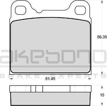 FTE 9005500 - Bremsbelagsatz, Scheibenbremse alexcarstop-ersatzteile.com