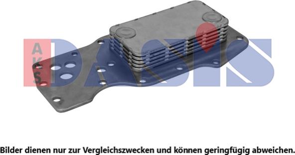 AKS Dasis 406008N - Ölkühler, Motoröl alexcarstop-ersatzteile.com