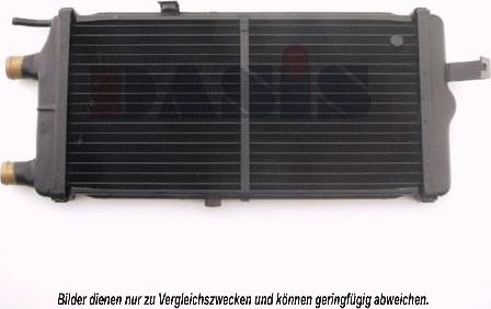 AKS Dasis 480820N - Kühler, Motorkühlung alexcarstop-ersatzteile.com