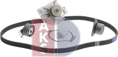 AKS Dasis 570345N - Wasserpumpe + Zahnriemensatz alexcarstop-ersatzteile.com