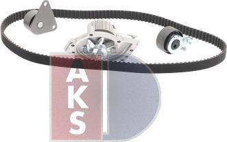 AKS Dasis 570345N - Wasserpumpe + Zahnriemensatz alexcarstop-ersatzteile.com