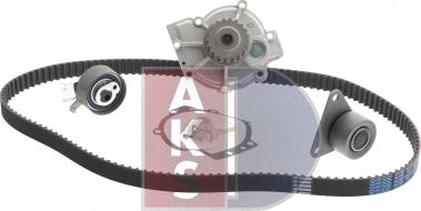 AKS Dasis 570345N - Wasserpumpe + Zahnriemensatz alexcarstop-ersatzteile.com