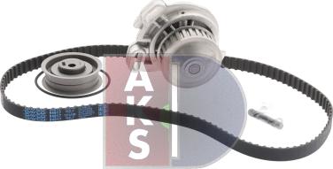 AKS Dasis 570350N - Wasserpumpe + Zahnriemensatz alexcarstop-ersatzteile.com