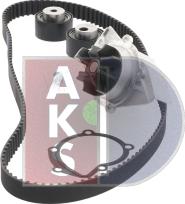 AKS Dasis 570314N - Wasserpumpe + Zahnriemensatz alexcarstop-ersatzteile.com