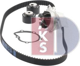 AKS Dasis 570259N - Wasserpumpe + Zahnriemensatz alexcarstop-ersatzteile.com