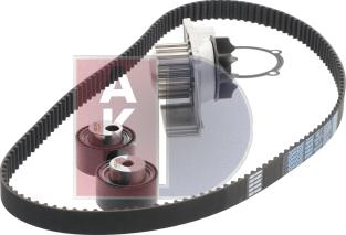 AKS Dasis 570260N - Wasserpumpe + Zahnriemensatz alexcarstop-ersatzteile.com