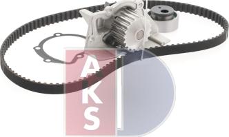 AKS Dasis 570281N - Wasserpumpe + Zahnriemensatz alexcarstop-ersatzteile.com