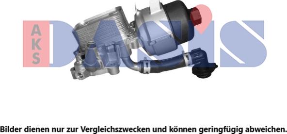 AKS Dasis 066016N - Ölkühler, Motoröl alexcarstop-ersatzteile.com