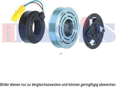 AKS Dasis 855014N - Magnetkupplung, Klimakompressor alexcarstop-ersatzteile.com