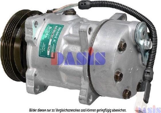 AKS Dasis 850453N - Kompressor, Klimaanlage alexcarstop-ersatzteile.com