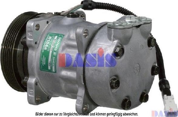 AKS Dasis 850475N - Kompressor, Klimaanlage alexcarstop-ersatzteile.com