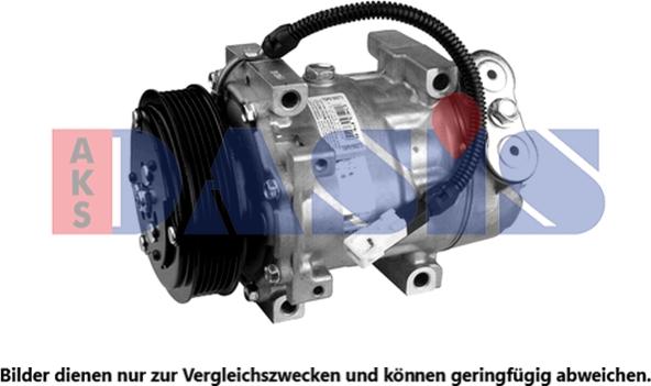 AKS Dasis 850849N - Kompressor, Klimaanlage alexcarstop-ersatzteile.com