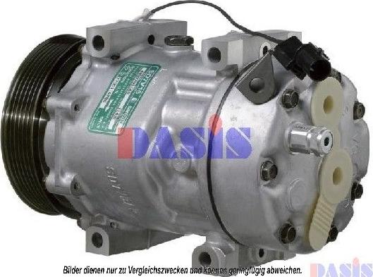 AKS Dasis 850844N - Kompressor, Klimaanlage alexcarstop-ersatzteile.com