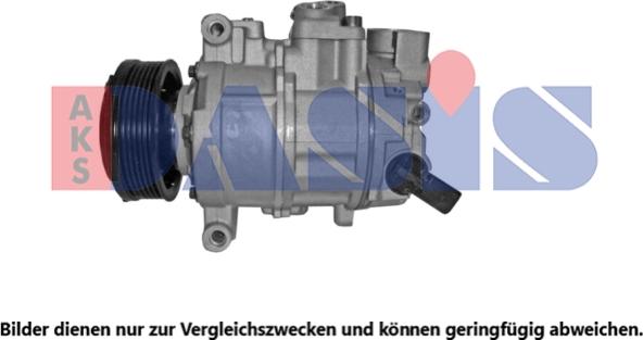 AKS Dasis 851900N - Kompressor, Klimaanlage alexcarstop-ersatzteile.com