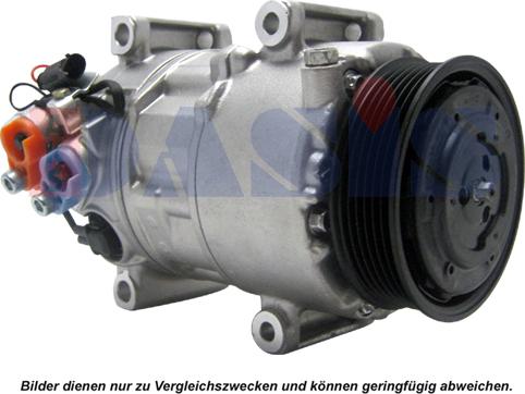 AKS Dasis 851595N - Kompressor, Klimaanlage alexcarstop-ersatzteile.com