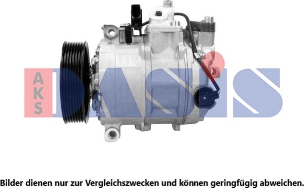 AKS Dasis 851553N - Kompressor, Klimaanlage alexcarstop-ersatzteile.com