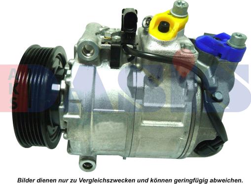 AKS Dasis 851557N - Kompressor, Klimaanlage alexcarstop-ersatzteile.com