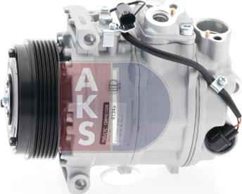 AKS Dasis 851079N - Kompressor, Klimaanlage alexcarstop-ersatzteile.com