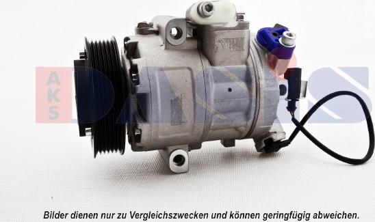 AKS Dasis 851070N - Kompressor, Klimaanlage alexcarstop-ersatzteile.com