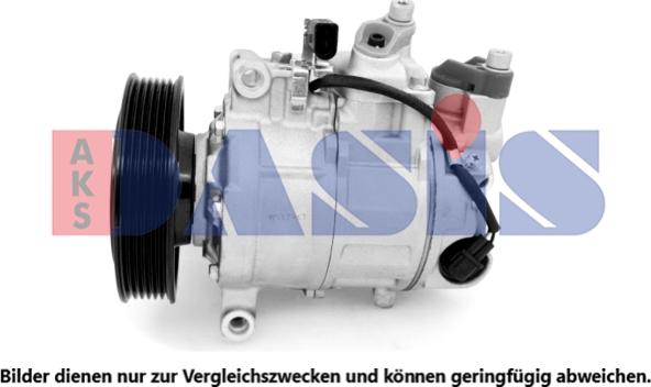 AKS Dasis 851899N - Kompressor, Klimaanlage alexcarstop-ersatzteile.com