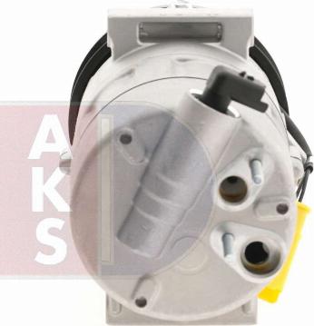 AKS Dasis 851812N - Kompressor, Klimaanlage alexcarstop-ersatzteile.com