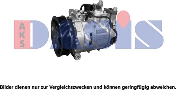 AKS Dasis 851798N - Kompressor, Klimaanlage alexcarstop-ersatzteile.com