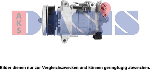 AKS Dasis 853055N - Kompressor, Klimaanlage alexcarstop-ersatzteile.com