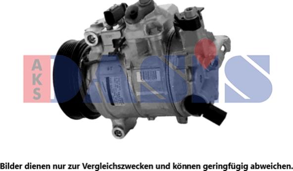 AKS Dasis 852957N - Kompressor, Klimaanlage alexcarstop-ersatzteile.com