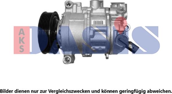 AKS Dasis 852938N - Kompressor, Klimaanlage alexcarstop-ersatzteile.com