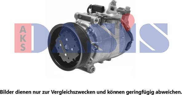 AKS Dasis 852926N - Kompressor, Klimaanlage alexcarstop-ersatzteile.com