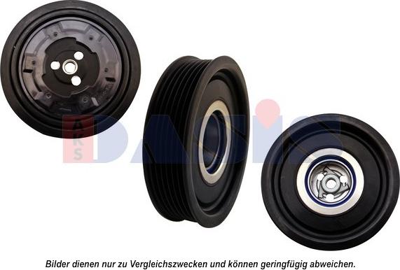 AKS Dasis 852443N - Magnetkupplung, Klimakompressor alexcarstop-ersatzteile.com