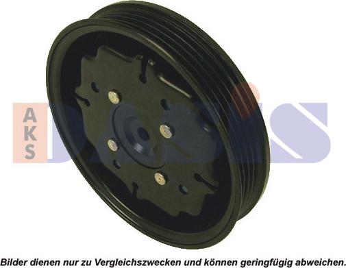 AKS Dasis 852466N - Magnetkupplung, Klimakompressor alexcarstop-ersatzteile.com