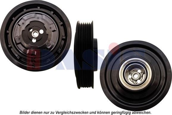 AKS Dasis 852473N - Magnetkupplung, Klimakompressor alexcarstop-ersatzteile.com