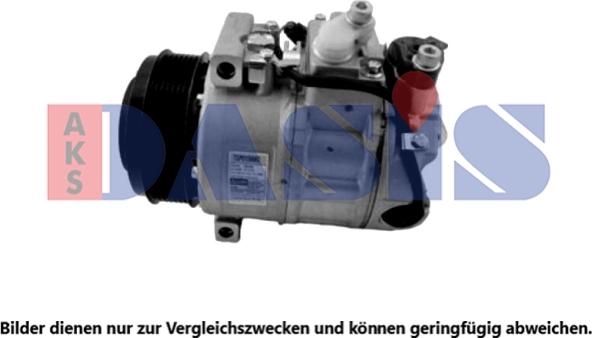 AKS Dasis 852598N - Kompressor, Klimaanlage alexcarstop-ersatzteile.com