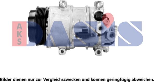 AKS Dasis 852589N - Kompressor, Klimaanlage alexcarstop-ersatzteile.com