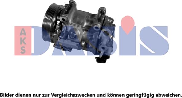 AKS Dasis 852676N - Kompressor, Klimaanlage alexcarstop-ersatzteile.com