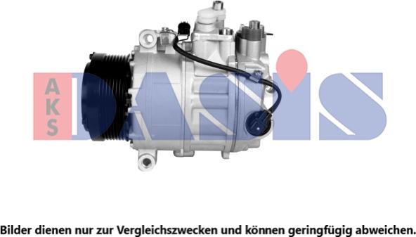 AKS Dasis 852018N - Kompressor, Klimaanlage alexcarstop-ersatzteile.com