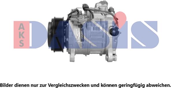 AKS Dasis 852802N - Kompressor, Klimaanlage alexcarstop-ersatzteile.com