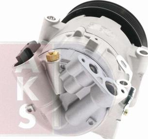 AKS Dasis 852886N - Kompressor, Klimaanlage alexcarstop-ersatzteile.com