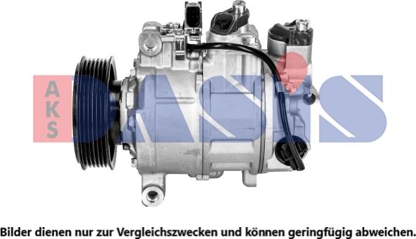 AKS Dasis 852727N - Kompressor, Klimaanlage alexcarstop-ersatzteile.com