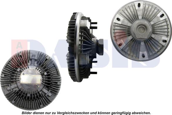 AKS Dasis 398043N - Kupplung, Kühlerlüfter alexcarstop-ersatzteile.com